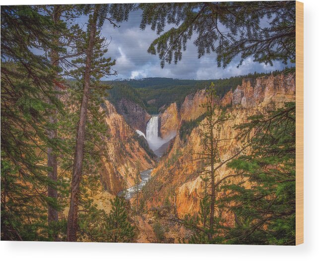 Waterfalls Wood Print featuring the photograph Artist Point Afternoon by Darren White