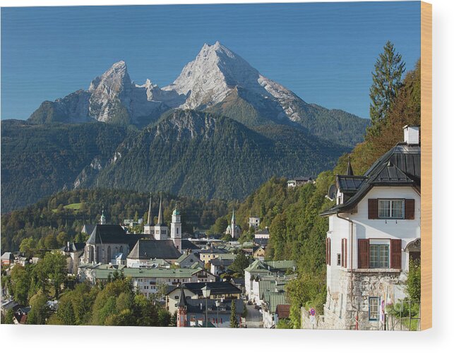 Berchtesgaden Wood Print featuring the photograph Berchtesgaden by Brian Jannsen