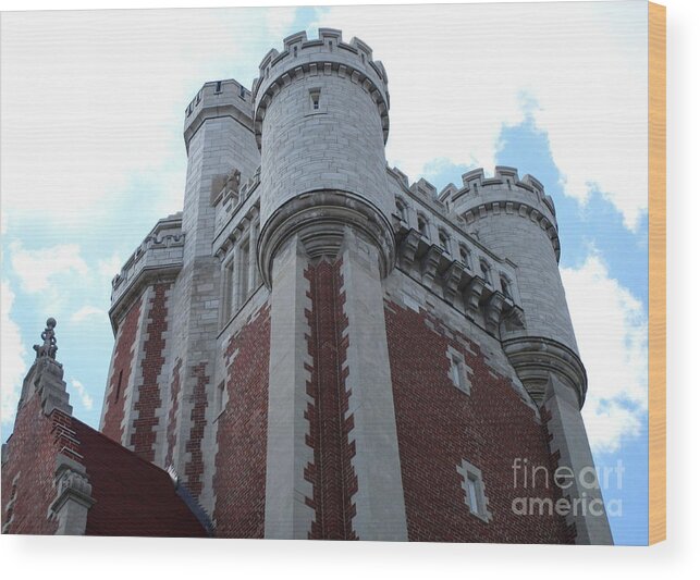 Toronto Ontario Wood Print featuring the photograph Casa Loma 13 by Randall Weidner