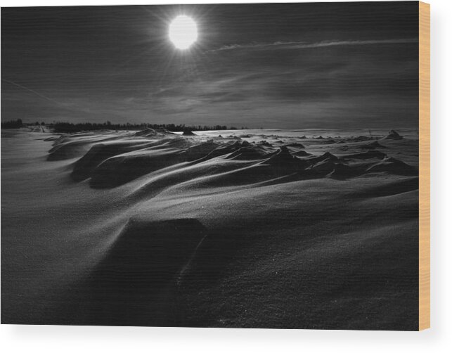 Sky Framed Prints Wood Print featuring the photograph Chills Of Comfort by J C