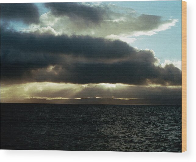  Wood Print featuring the photograph Cloudscape by Kenneth Campbell
