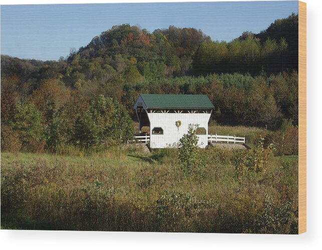 Landscape.scenic Wood Print featuring the photograph Core Hollow Creek by Linda Mishler