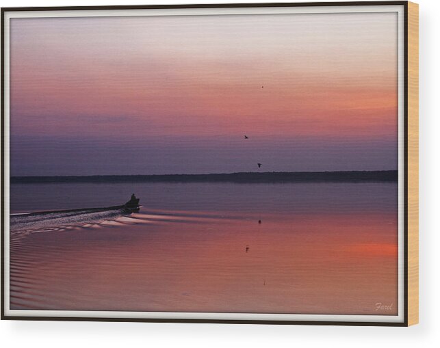 Lake Wood Print featuring the photograph Dawn's Early Light by Farol Tomson