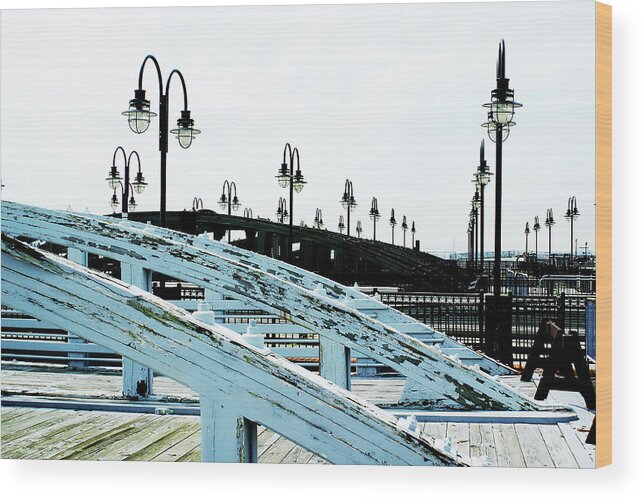 Dock Wood Print featuring the photograph Dock #1873 by Raymond Magnani