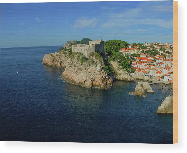 Croatia Wood Print featuring the photograph Dubrovnik, Croatia #3 by Richard Henne