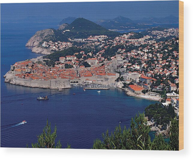 Dubrovnik Wood Print featuring the photograph Dubrovnik Croatia by Don Wolf