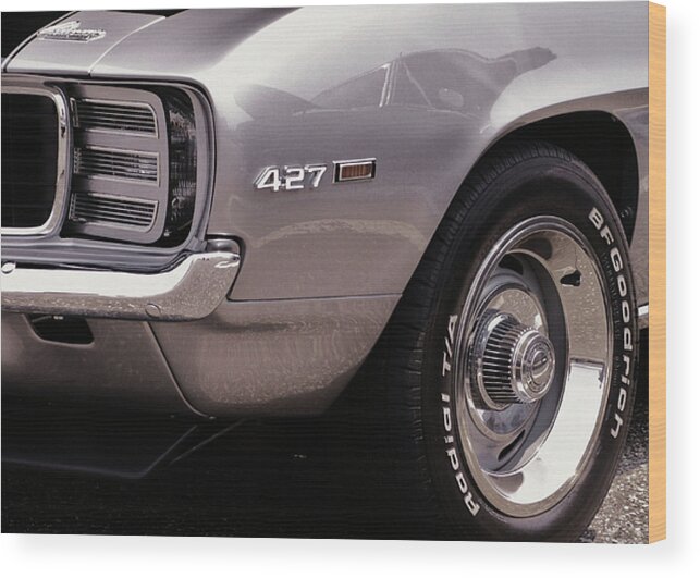 Camaro Wood Print featuring the photograph Heartbeat of America by Daniel Carvalho