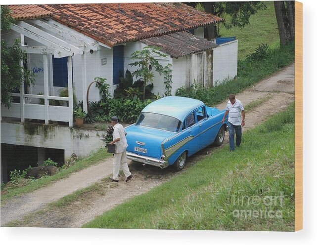 Cuba Wood Print featuring the photograph Home by Jim Goodman