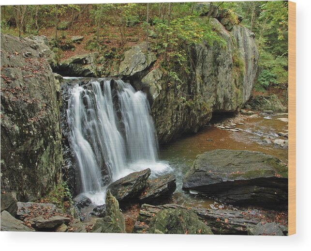 Kilgore Falls Wood Print featuring the photograph Kilgore Falls by Ben Prepelka