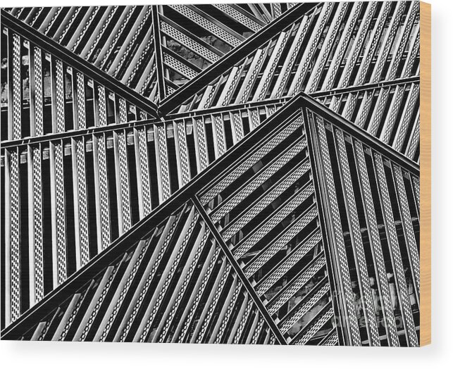 Geometry Wood Print featuring the photograph Klinicni by Norman Gabitzsch
