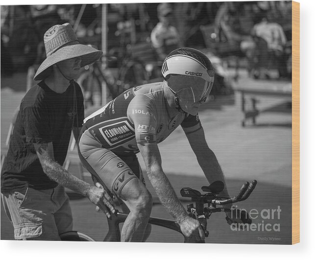 San Diego Wood Print featuring the photograph Masters Pursuit Start by Dusty Wynne