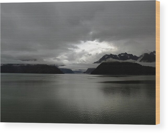Landscape Wood Print featuring the photograph Morning in Alaska by Paul Ross