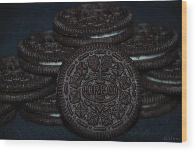 Oreo Wood Print featuring the photograph Oreo Cookies by Rob Hans