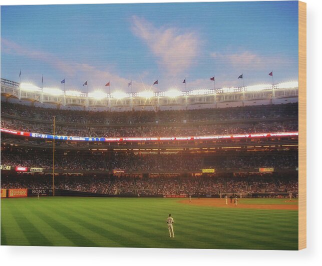 Baseball Wood Print featuring the photograph Play Ball by JAMART Photography