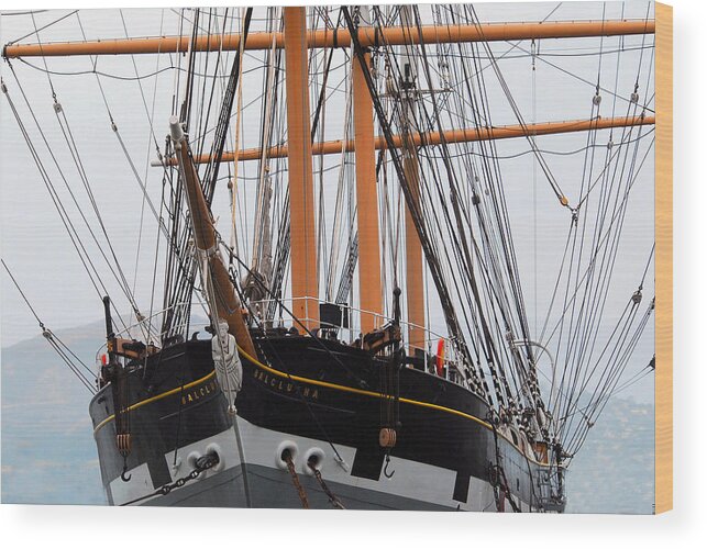 Sail Boat Wood Print featuring the photograph Sailing Ship by Craig Incardone