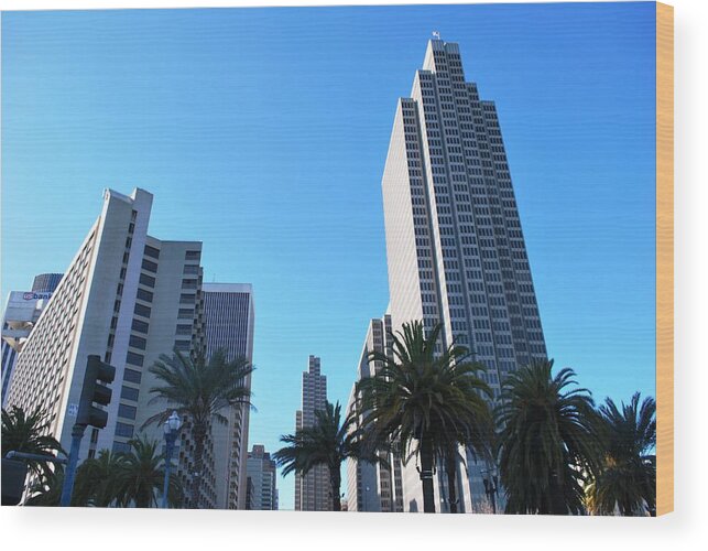 City Wood Print featuring the photograph San Francisco Embarcadero Center by Matt Quest