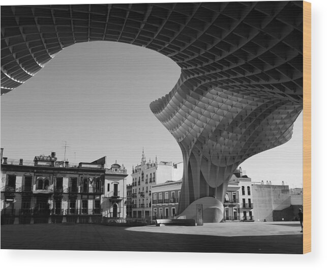 Seville Wood Print featuring the photograph Seville 11b by Andrew Fare
