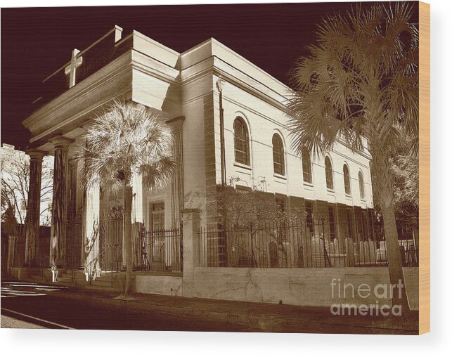 Scenic Tours Wood Print featuring the photograph St. Marys, Sc by Skip Willits