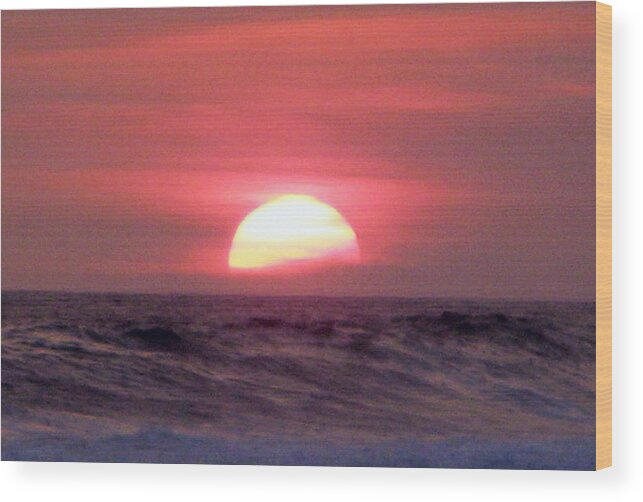 Sunset Wood Print featuring the photograph Sunset . by Shlomo Zangilevitch
