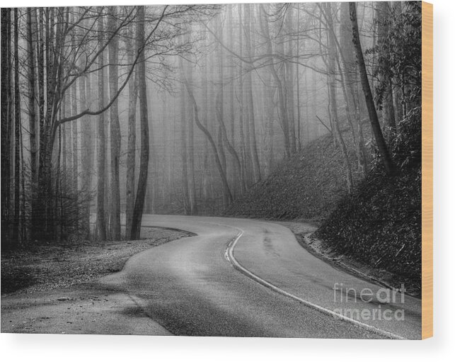 Road Wood Print featuring the photograph Take Me Home II by Douglas Stucky