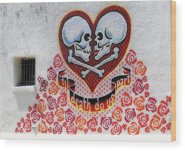 Til Death Do Us Part Wood Print featuring the photograph Til Death Do Us Part by Micah Offman