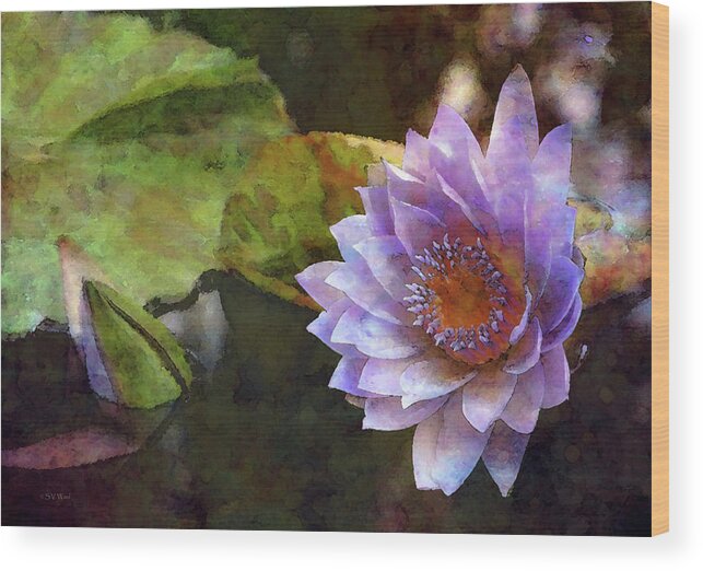 Impression Wood Print featuring the photograph Warm Heart 4726 IDP_2 by Steven Ward
