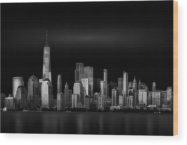 New York Wood Print featuring the photograph Nyc #1 by Catherine W.