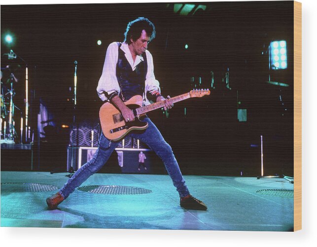 09/29/05 Wood Print featuring the photograph Rolling Stones On 'Voodoo Lounge' Tour #5 by Dmi