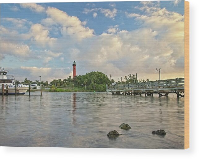 Florida Wood Print featuring the photograph Beautiful Jupiter Morning by Steve DaPonte