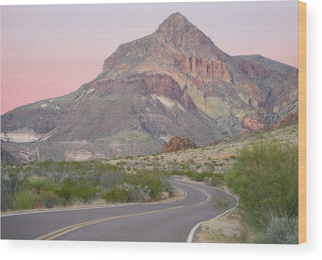 National Park Wood Print featuring the photograph Big Bend by Steven Keys