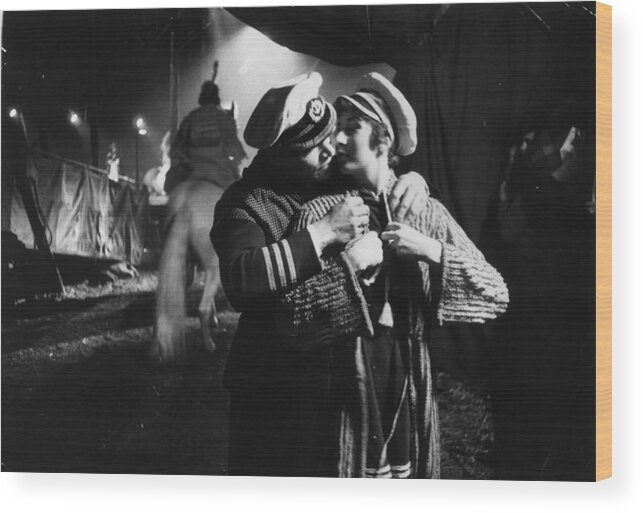 1950-1959 Wood Print featuring the photograph Circus Sweethearts by Thurston Hopkins