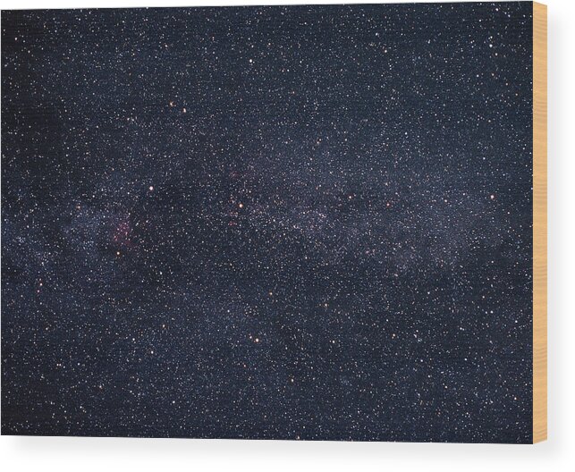 Black Color Wood Print featuring the photograph Constellation by Imagenavi