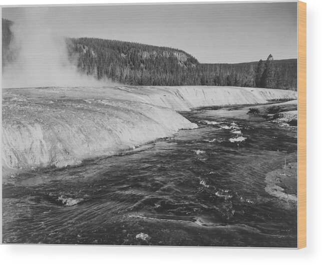 Scenics Wood Print featuring the photograph Firehole River, Yellowstone National by Buyenlarge