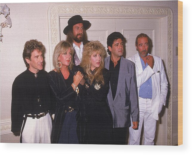 Color Image Wood Print featuring the photograph Fleetwood Mac by Dmi