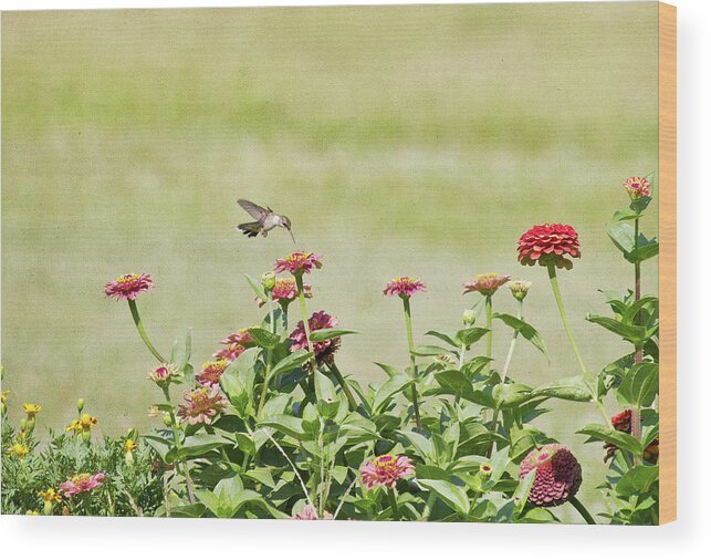 Wind Wood Print featuring the photograph Garden by Straublund Photography