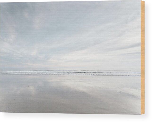 Scenics Wood Print featuring the photograph Limantour Beach by Photo By John Rice