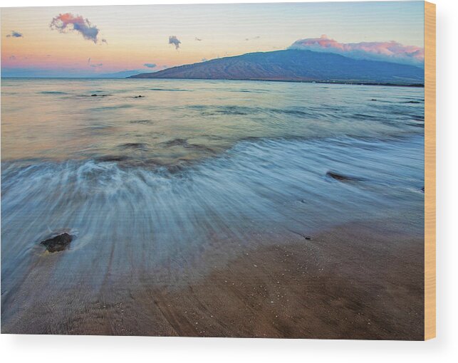 Sunrise Wood Print featuring the photograph Morning Calm by Anthony Jones
