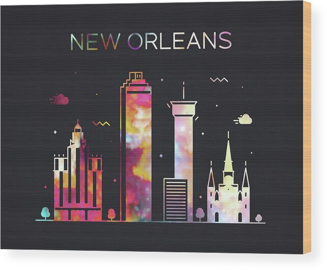 New Orleans Pelicans Basketball Team Retro Logo Vintage Recycled Louisiana  License Plate Art Greeting Card by Design Turnpike