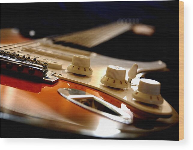 Music Wood Print featuring the photograph Rock & Soul by Pasotraspaso. Jesus Solana