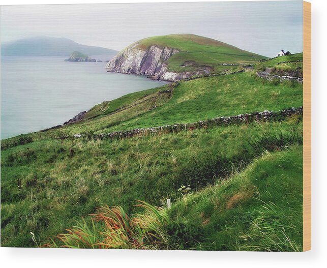Tranquility Wood Print featuring the photograph To The Ends Of Ireland by Photoviewplus