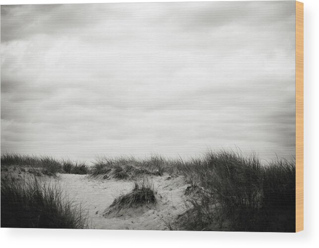 Sand Dunes Wood Print featuring the photograph Windblown by Michelle Wermuth