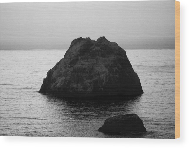 Bird Rock Wood Print featuring the photograph Bird Rock #2 by Mark Norman