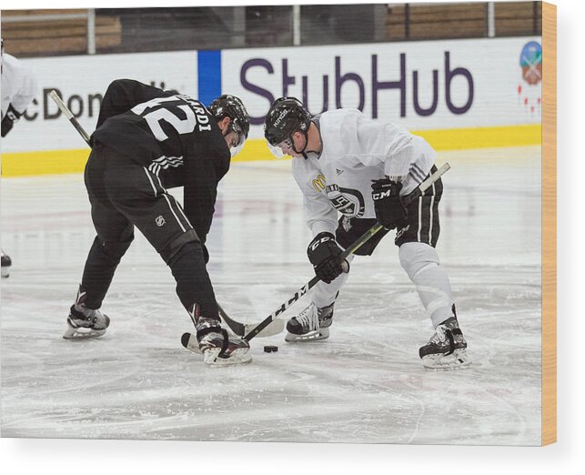 National Hockey League Wood Print featuring the photograph NHL: JUN 27 Kings Development Camp #1 by Icon Sportswire
