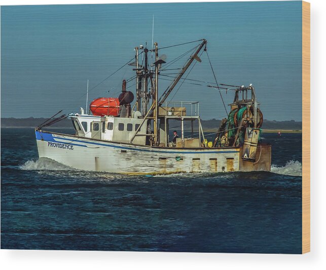 Ship Wood Print featuring the photograph Providence by Cathy Kovarik