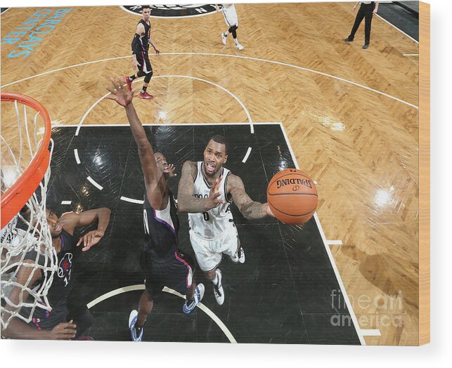 Nba Pro Basketball Wood Print featuring the photograph Sean Kilpatrick by Nathaniel S. Butler