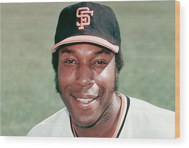 People Wood Print featuring the photograph Willie Mccovey by Mlb Photos