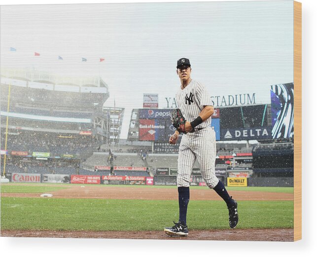 People Wood Print featuring the photograph Aaron Judge by Elsa