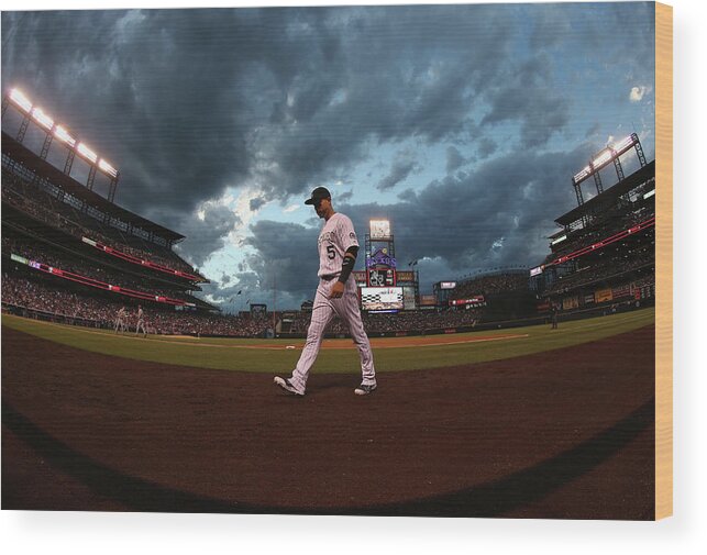 People Wood Print featuring the photograph Carlos Gonzalez #2 by Doug Pensinger