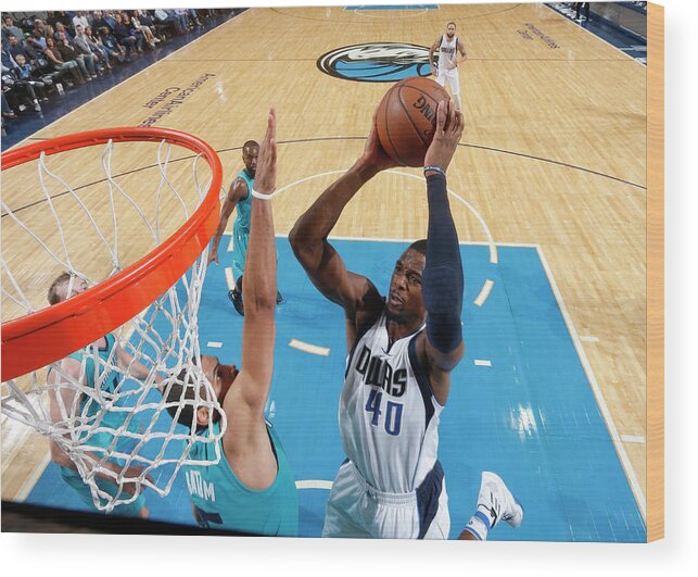 Harrison Barnes Wood Print featuring the photograph Harrison Barnes #2 by Glenn James