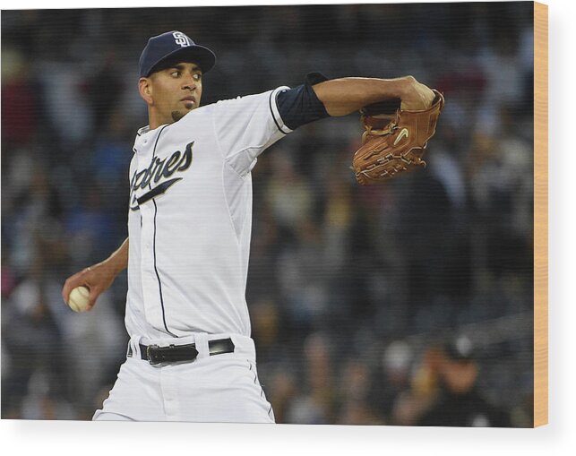 California Wood Print featuring the photograph Tyson Ross by Denis Poroy